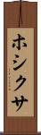 ホシクサ Scroll