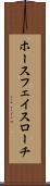 ホースフェイスローチ Scroll