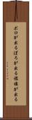 ボロが出る Scroll