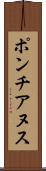 ポンチアヌス Scroll