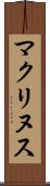 マクリヌス Scroll