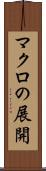 マクロの展開 Scroll