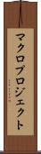 マクロプロジェクト Scroll