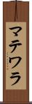マテワラ Scroll