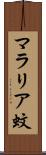 マラリア蚊 Scroll