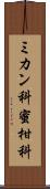 ミカン科 Scroll