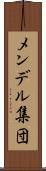 メンデル集団 Scroll