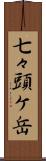 七々頭ケ岳 Scroll