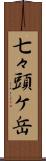 七々頭ケ岳 Scroll