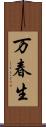 万春生 Scroll