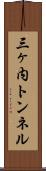 三ヶ内トンネル Scroll