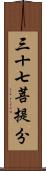 三十七菩提分 Scroll