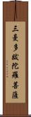 三曼多跋陀羅菩薩 Scroll