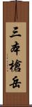 三本槍岳 Scroll