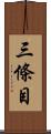 三條目 Scroll