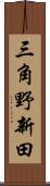 三角野新田 Scroll