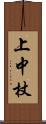 上中杖 Scroll