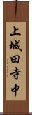 上城田寺中 Scroll