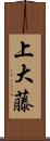 上大藤 Scroll