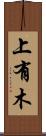 上有木 Scroll
