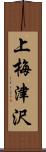 上梅津沢 Scroll