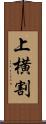 上横割 Scroll