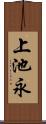 上池永 Scroll