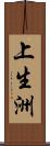 上生洲 Scroll