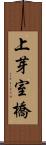 上芽室橋 Scroll