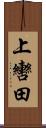 上轡田 Scroll