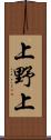 上野上 Scroll