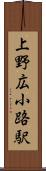 上野広小路駅 Scroll
