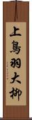 上鳥羽大柳 Scroll