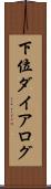 下位ダイアログ Scroll