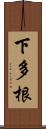 下多根 Scroll