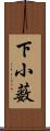 下小薮 Scroll