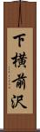 下横前沢 Scroll