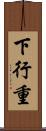 下行重 Scroll