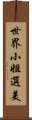 世界小姐選美 Scroll