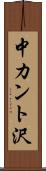 中カント沢 Scroll