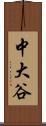 中大谷 Scroll