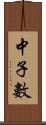 中子數 Scroll