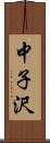中子沢 Scroll