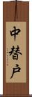 中替戸 Scroll