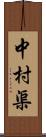 中村渠 Scroll