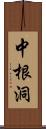 中根洞 Scroll