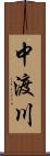 中渡川 Scroll