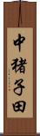 中猪子田 Scroll