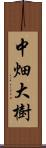 中畑大樹 Scroll