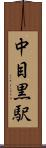 中目黒駅 Scroll